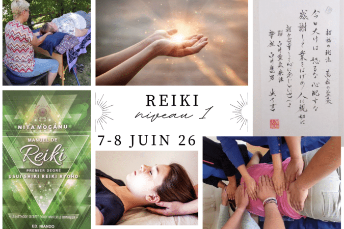 Formation de Reiki Usui Tibet Teate niveau 1 à Limours 